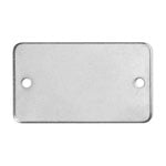 Blank Metal Tags & Metal Nameplates | Inland Products